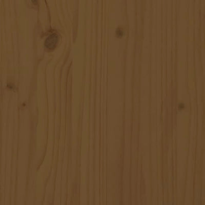 Kenkäkaappi hunajanruskea 100x34x45 cm täysi mänty