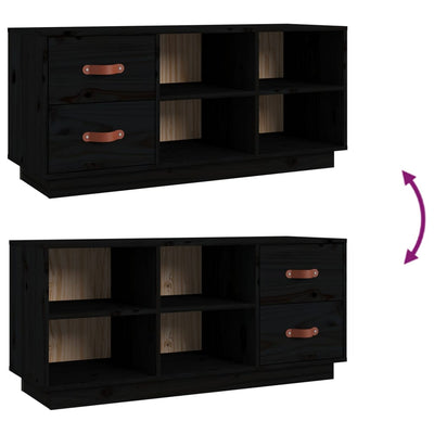 Musta kenkäpenkki Kia 100x34x45cm (mänty)