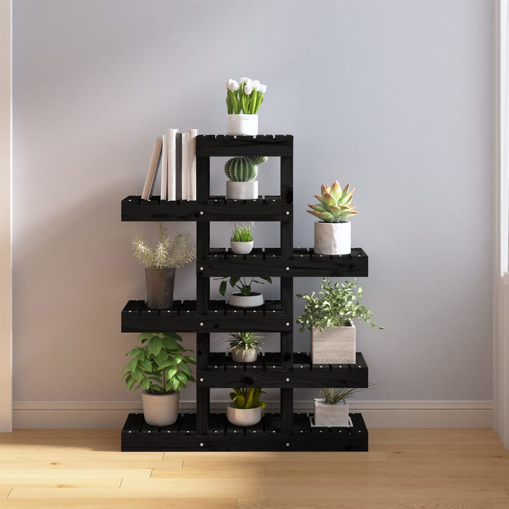 Musta kasviteline Bei 85x25x109,5cm (mänty)