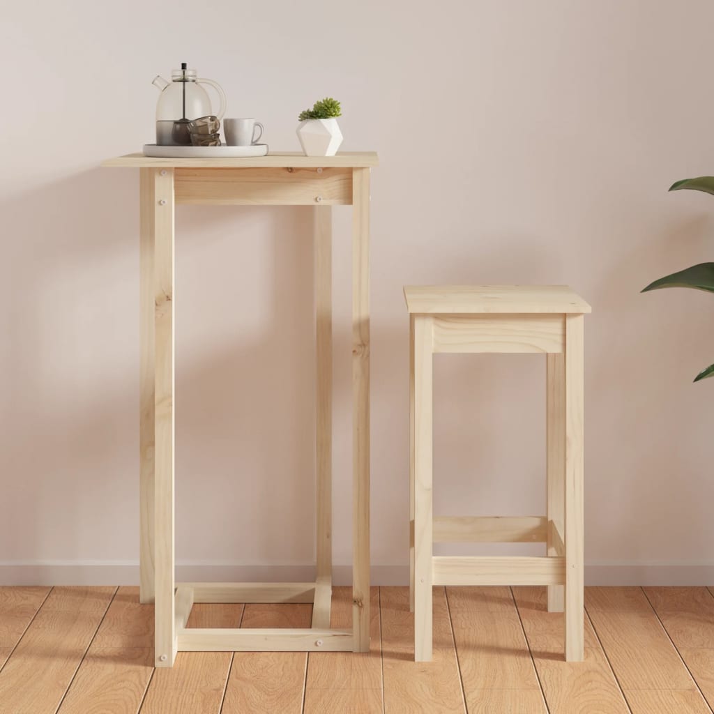 Baaripöytä Danielaa 60x60x110cm (mänty)
