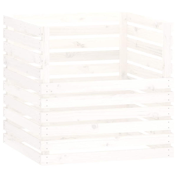 Valkoinen komposti Felicica 80x80x78cm (mänty)