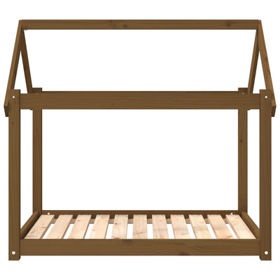 Koiransänky hunajanruskea 101x70x90 cm täysi mänty