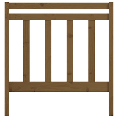 Hunajanruskea sängynpääty Kvetoslav 95x4x100cm (mänty)