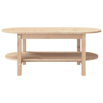 Sohvapöytä 110x55x45 cm täysi mänty