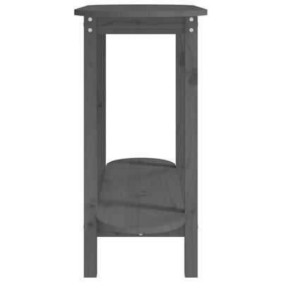 Harmaa konsolipöytä Haristina 110x40x80cm (mänty)