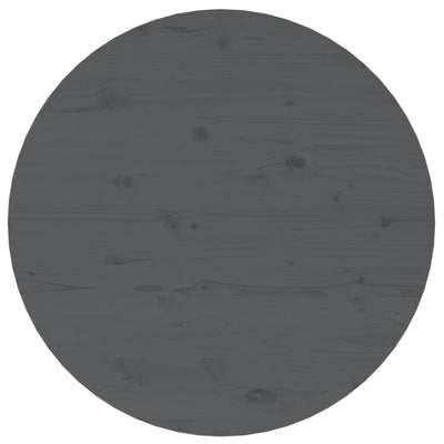 Sohvapöytä harmaa Ø 55x45 cm täysi mänty