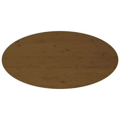 Sohvapöytä hunajanruskea 110x55x45 cm täysi mänty
