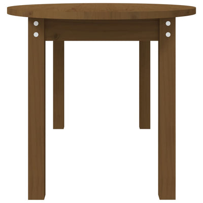 Sohvapöytä hunajanruskea 110x55x45 cm täysi mänty