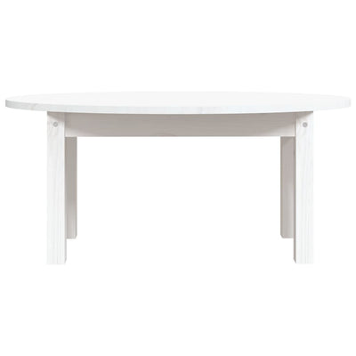 Valkoinen sohvapöytä Angheli 80x40x35cm (mänty)