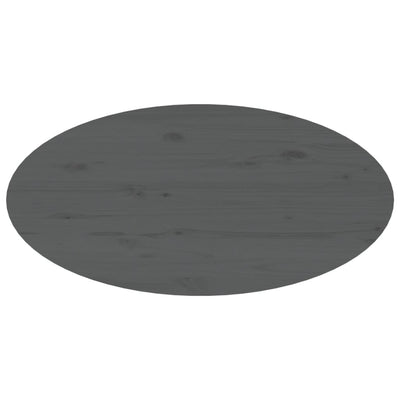 Sohvapöytä harmaa 80x40x35 cm täysi mänty