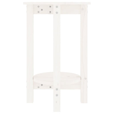 Valkoinen sohvapöytä Johannah Ø 40x60cm (mänty)