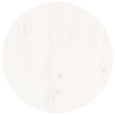 Valkoinen sohvapöytä Johannah Ø 40x60cm (mänty)