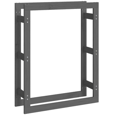 Harmaa polttopuuteline Mixaura 80x25x100cm (mänty)