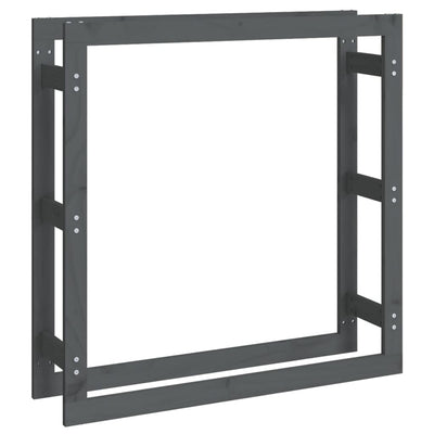 Harmaa polttopuuteline Mixaura 100x25x100cm (mänty)