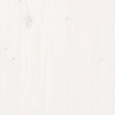 Valkoinen polttopuuteline Litiziea 108x64,5x78cm (mänty)