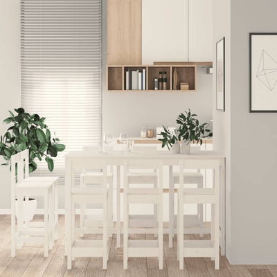 Valkoinen baarisarja Zanelly 9-osainen (mänty)