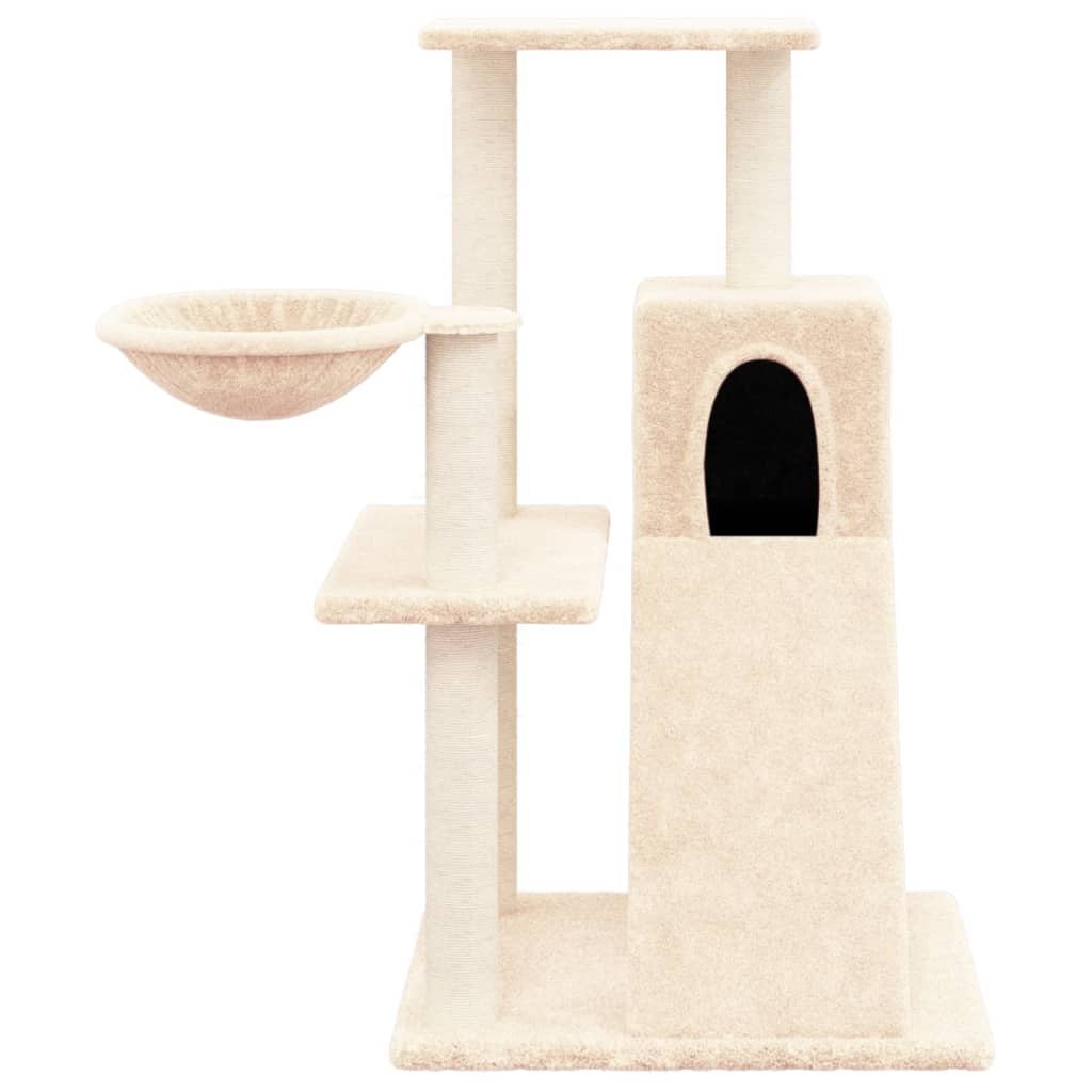 Kerma kissan kiipeilypuu sisal- raapimispylväillä Iozofina 82cm