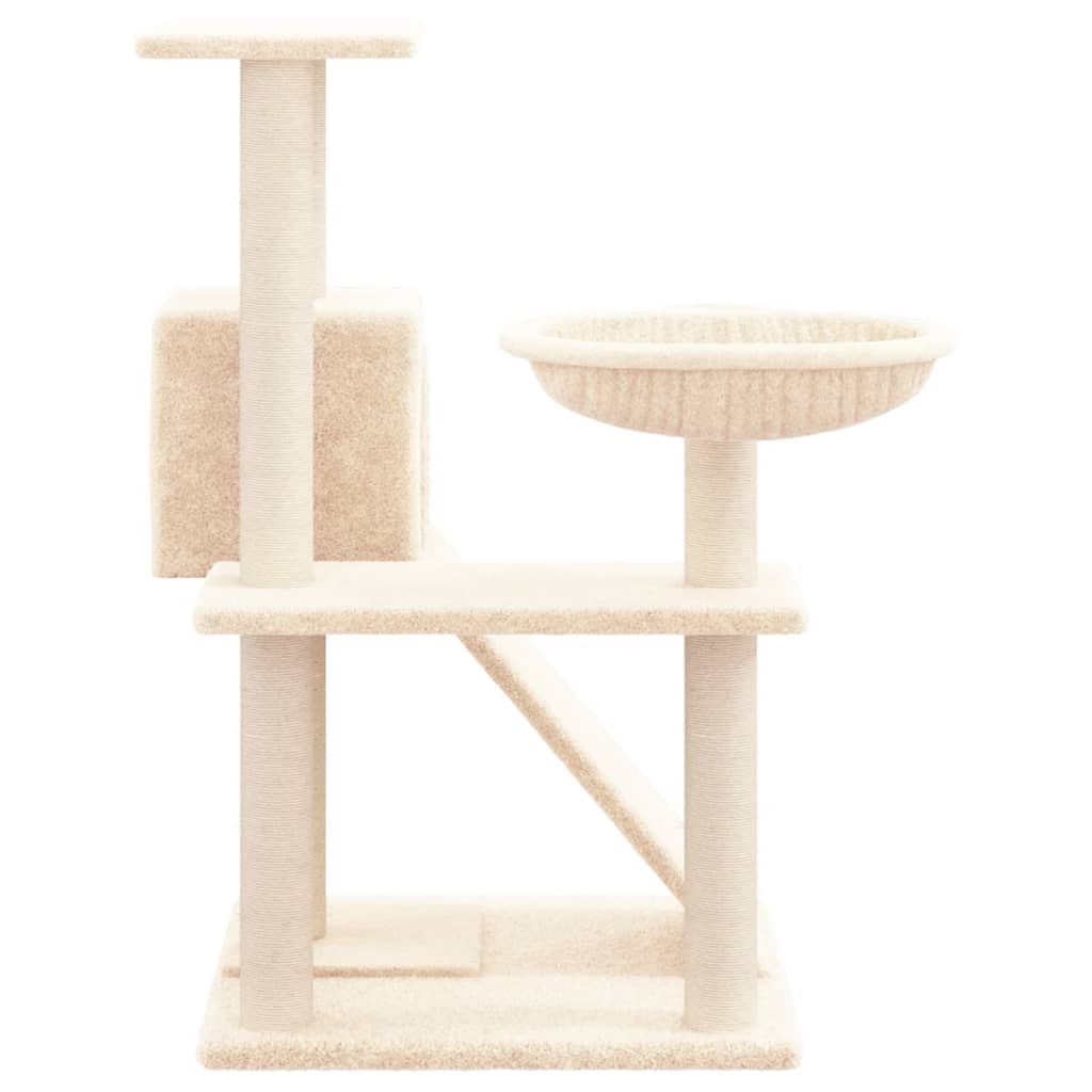 Kerma kissan kiipeilypuu sisal- raapimispylväillä Iozofina 82cm