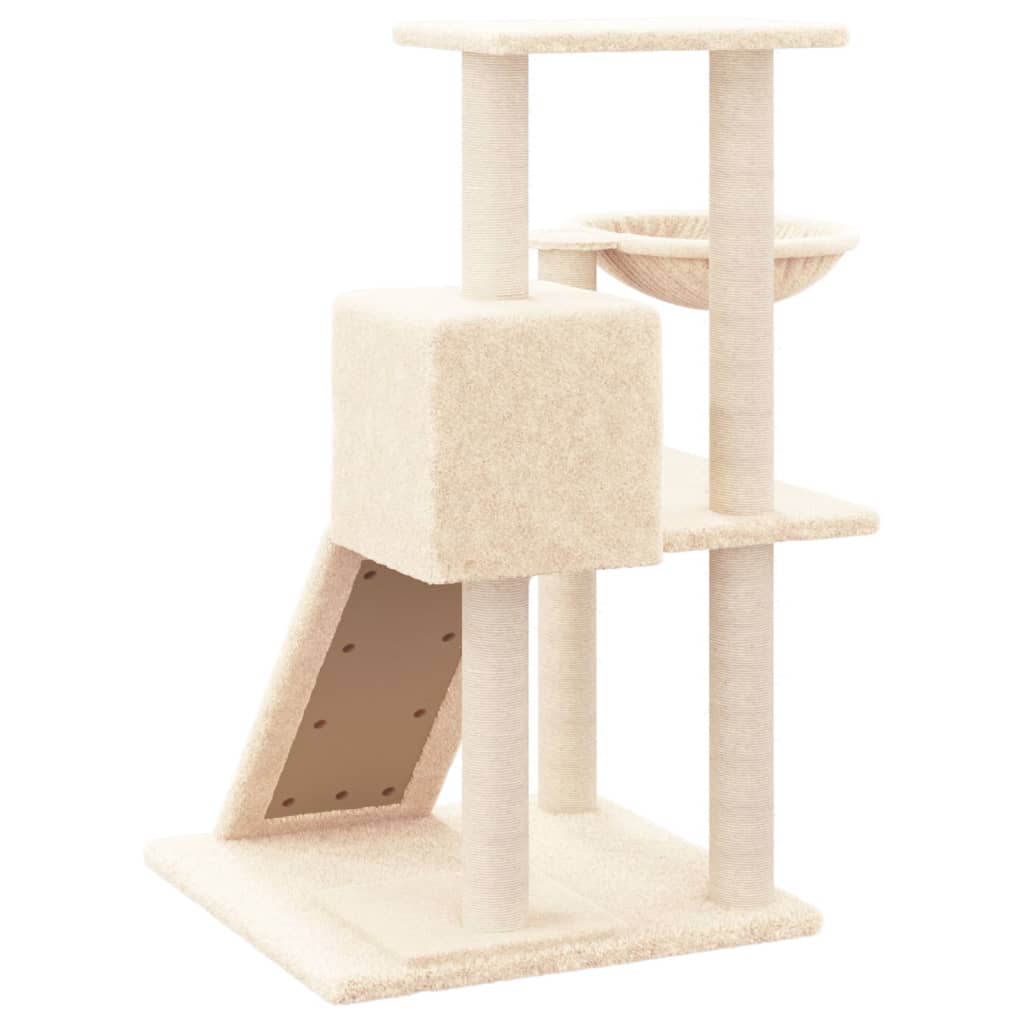 Kerma kissan kiipeilypuu sisal- raapimispylväillä Iozofina 82cm