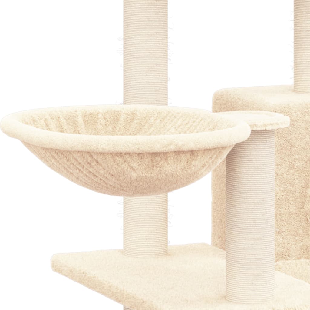 Kerma kissan kiipeilypuu sisal- raapimispylväillä Iozofina 82cm