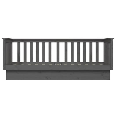 Harmaa sohvasänky Paseta 90x190cm (mänty)