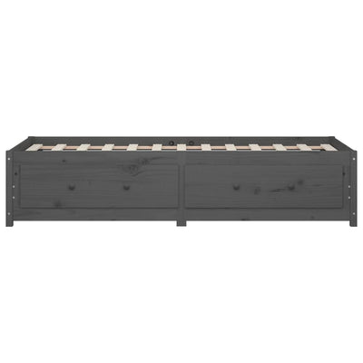 Harmaa sohvasänky Legarde 90x200cm (mänty)