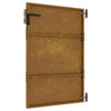 Puutarhaportti 85x125 cm Corten-teräs