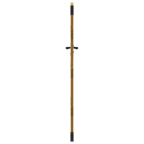 Puutarhaportti 85x175 cm Corten-teräs
