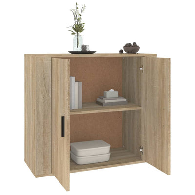 Senkki Sonoma-tammi 80x33x70 cm tekninen puu