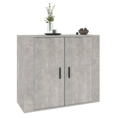 Senkki betoninharmaa 80x33x70 cm tekninen puu
