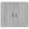 Senkki harmaa Sonoma 80x33x70 cm tekninen puu