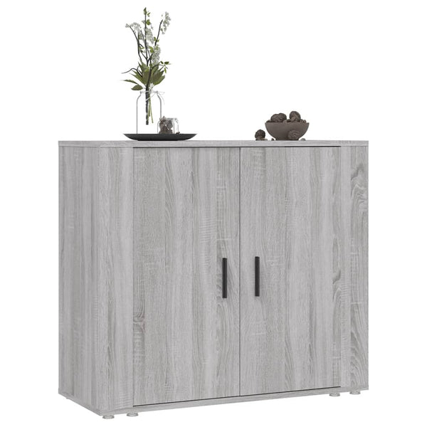 Senkki harmaa Sonoma 80x33x70 cm tekninen puu