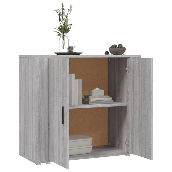 Senkki harmaa Sonoma 80x33x70 cm tekninen puu