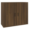 Senkki ruskea tammi 80x33x70 cm tekninen puu