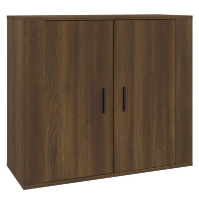 Senkki ruskea tammi 80x33x70 cm tekninen puu