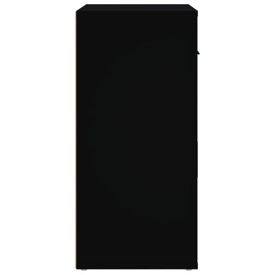 Senkki musta 80x33x70 cm tekninen puu