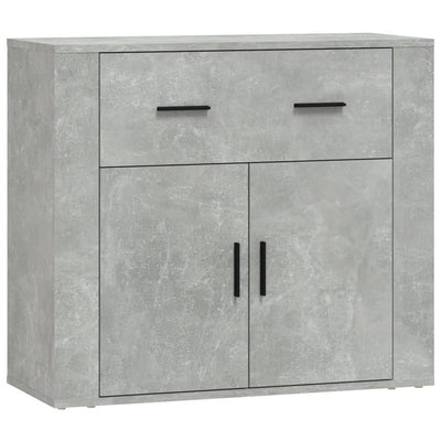 Senkki betoninharmaa 80x33x70 cm tekninen puu