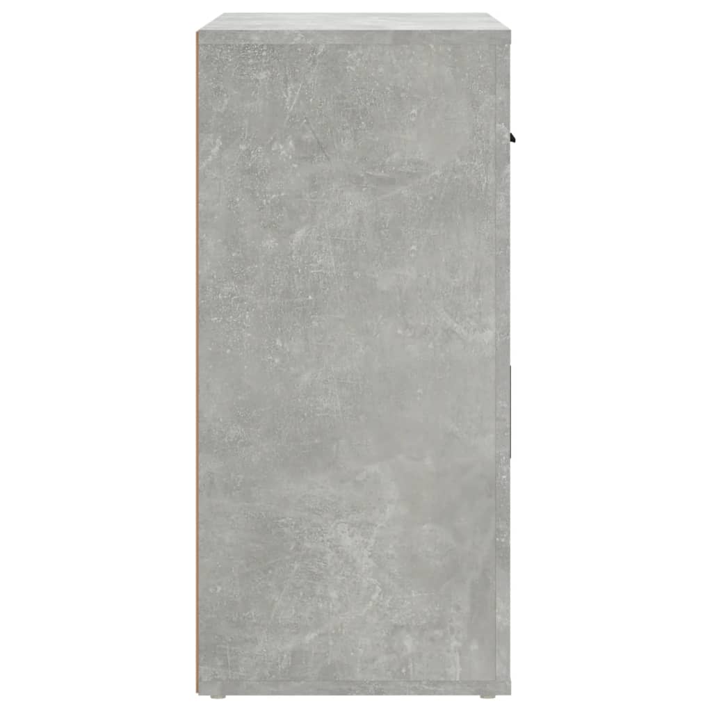 Betoninharmaa senkki Stefanesc 80x33x70cm (puinen)