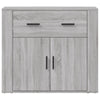 Senkki harmaa Sonoma 80x33x70 cm tekninen puu