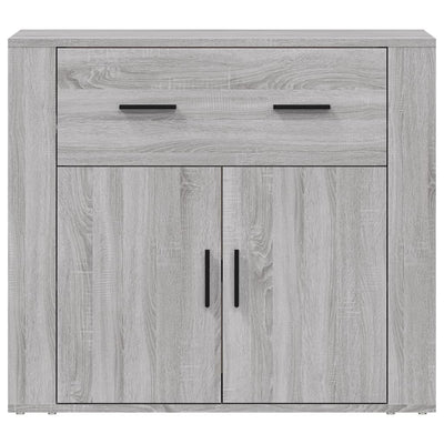 Senkki harmaa Sonoma 80x33x70 cm tekninen puu