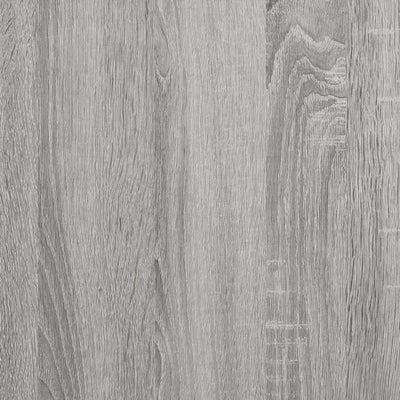 Senkki harmaa Sonoma 80x33x70 cm tekninen puu