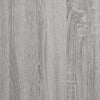Senkki harmaa Sonoma 80x33x70 cm tekninen puu