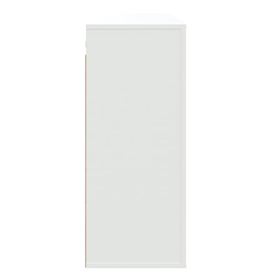 Seinäkaappi valkoinen 80x33x80 cm tekninen puu