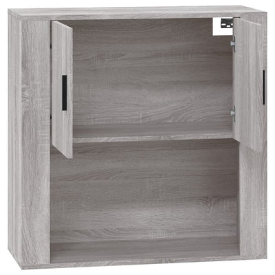Seinäkaappi harmaa Sonoma 80x33x80 cm tekninen puu