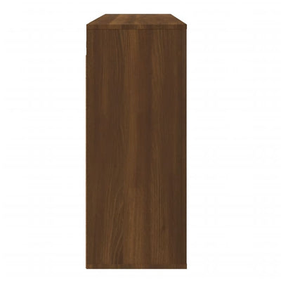 Seinäkaappi ruskea tammi 80x33x80 cm tekninen puu