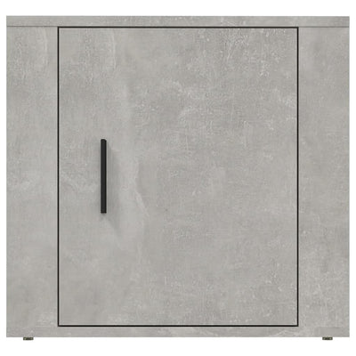 Yöpöydät 2 kpl betoninharmaa 50x39x47 cm