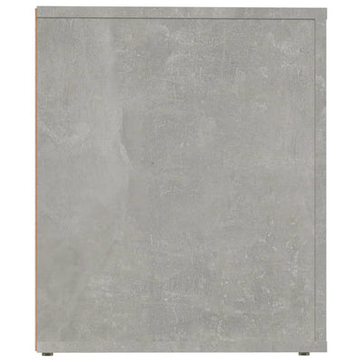Yöpöydät 2 kpl betoninharmaa 50x39x47 cm