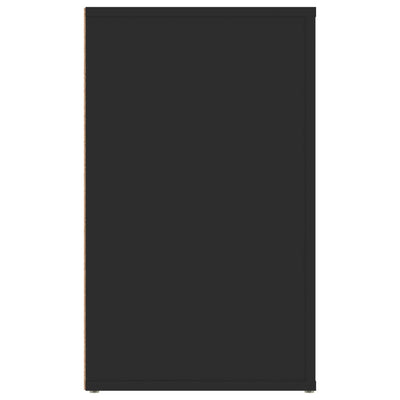 Musta yöpöytä Corrina 50x36x60cm (puinen)