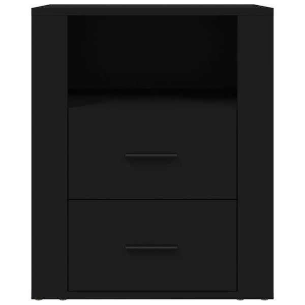 Yöpöytä musta 50x36x60 cm tekninen puu