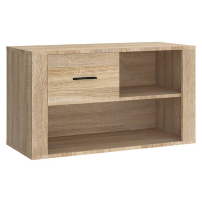 Kenkäkaappi Sonoma-tammi 80x35x45 cm tekninen puu